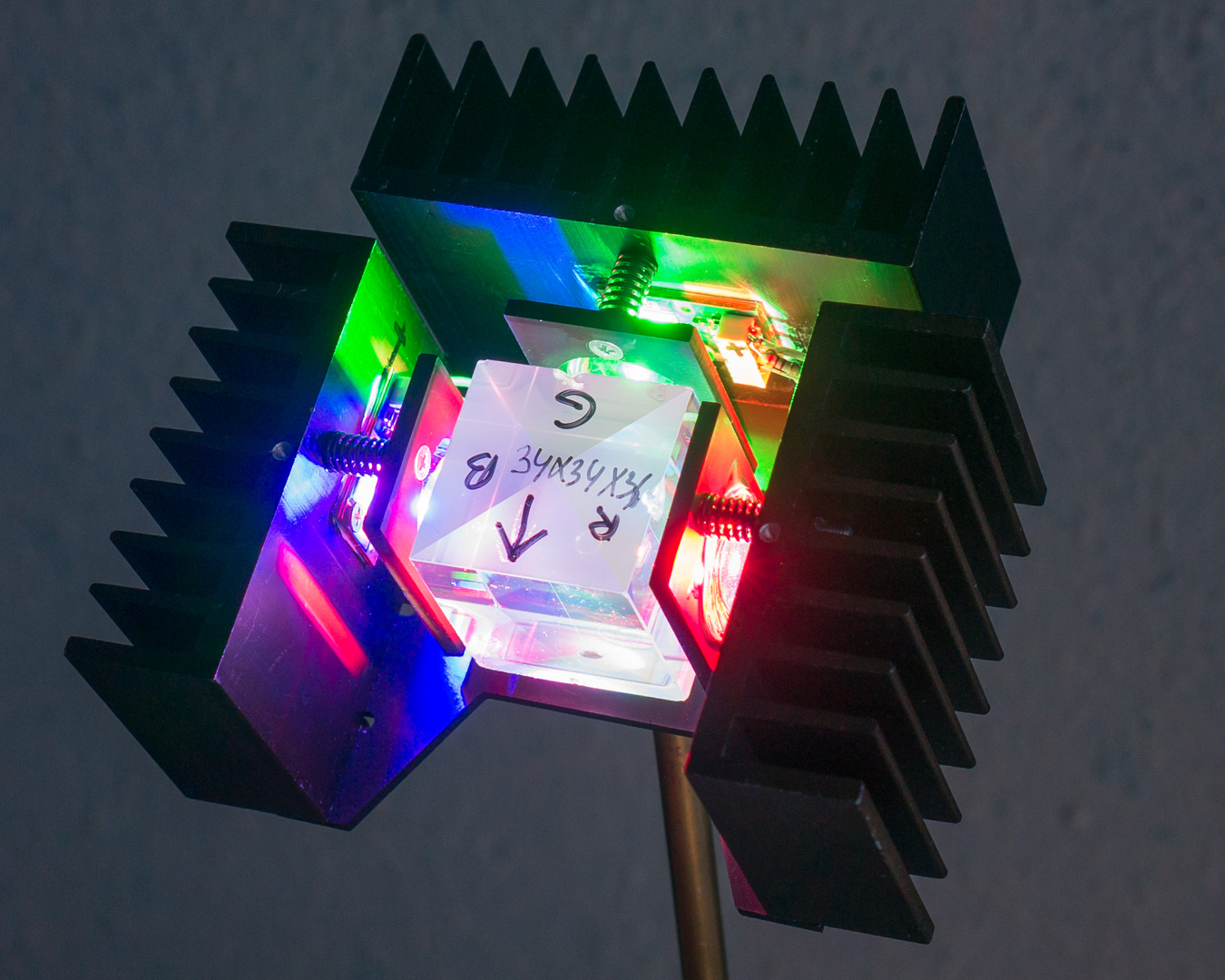 lamp RGB 50 W dichroic cube 3